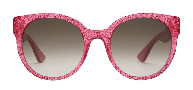 occhiali da sole con lenti colorate Gucci