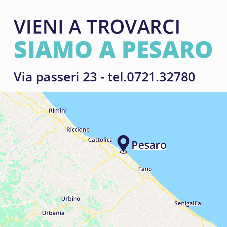Mappa Istituto Ottico Ciaroni Pesaro